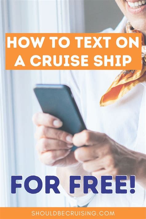 carnival cruise texting|How to Text on a Cruise Ship for Free in 2024 .
